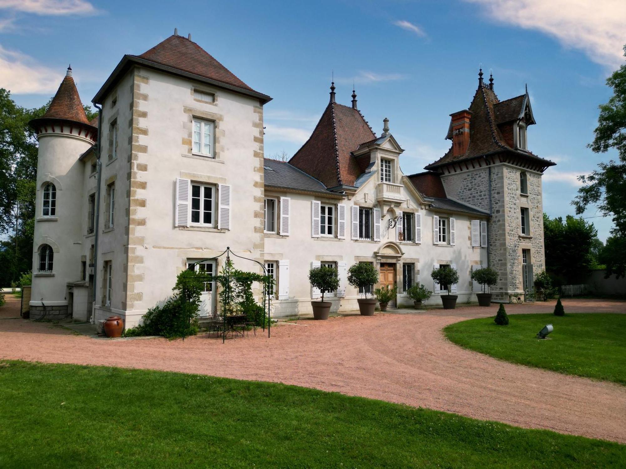 Chateau Du Guerinet Saint-Priest-Bramefant Exteriér fotografie